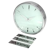 Third Party New : 3 x Swiss Empire Polished + City Signs (3 x 26cm Dia x 5cm Depth + 3 City Signs 17cm x 4cm)