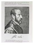Abraham Ortelius (1527-98) Illustration Fr. Volume IV of Narrative and Critical History of America Art Giclee Poster Print, 18x24