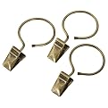 1" Clip Ring 10-pc. Set - Brass