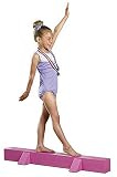 Dream Dazzlers: Deluxe Balance Beam Gymnastics Set with Instructional DVD, Ribbon Twirler, Bodysuit & Medals