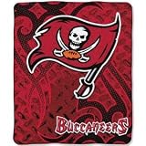 Tampa Bay Buccaneers Plush Fleece "Tattoo" Throw Blanket