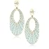 pink pearl chandelier earrings 