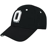Zephyr Ohio State Buckeyes Black Silver Lining Fitted Hat