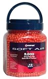Crosman Softair-5,000 ct. 6mm Bb's-Orange