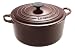 Le Creuset Cast Iron Round Casserole, Mocha, 24 cm