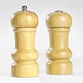 Pepper Mill & Salt Shaker Set (6")