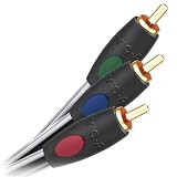 AudioQuest class A component video cable - RCA plugs 2m (6.56') 3-cable set