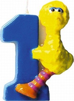 Sesame Street You're One Big Bird Sculpted Cake Candle Age 1 - Buy Sesame Street You're One Big Bird Sculpted Cake Candle Age 1 - Purchase Sesame Street You're One Big Bird Sculpted Cake Candle Age 1 (Party Supplies, Toys & Games,Categories,Party Supplies,Cake Supplies)