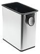 simplehuman Grocery Bag Trash Can, Stainless Steel