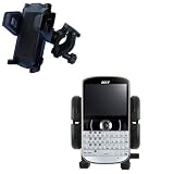 Bike Handlebar Holder Mount System for the Acer beTouch E130 - Gomadic Brand