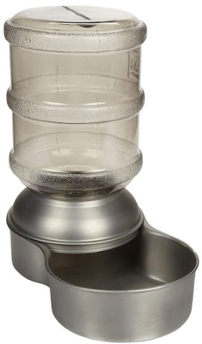 Petmate Stainless Steel Replendish Pet Waterer, 