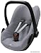 Produkt-Bild: Emitex - Sommerbezug Frottee Bambus, Universal Bezug f&uuml;r Babyschale, Autokindersitz, z.B. f&uuml;r Maxi-Cosi, R&ouml;mer; GRAU