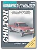 Chilton Chevrolet S10/S15/Sonoma Pick-Ups (82 - 93) Manual