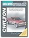 Chilton Chevrolet S10/S15/Sonoma Pick-Ups (82 - 93) Manual