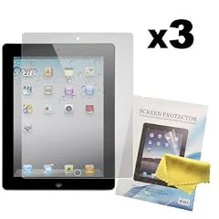 Displayschutzfolie Display Schutzfolie Folie f�r Apple iPad 2 & 3 (x3 St�ck)