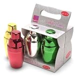 holiday cocktail shakers - set of 4