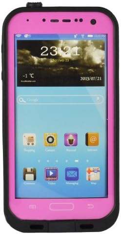 Redpepper case Waterproof Dirtproof Snowproof Shockproof Case for Samsung Galaxy S4 (Pink)