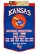 University of Kansas Felt Championship Banner