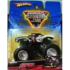 2009 Hot Wheels SPIKE UNLEASHED #32 75 Chrome Wheels Monster Jam 1:64 Scale Collectible Truck by Hot Wheels