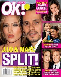 OK Weekly Magazine Jennifer Lopez & Marc Anthony April 23, 2007 Issue (Elizabeth Mitchell, Jason Lewis, Martina McBride)