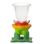 The Original TummyTub Baby Bath Set - Clear Tub with Green Base