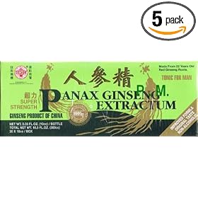 GHTC Premium 22 Year Old Red Panax Ginseng Extract (Extra Strength, Non Alcoholic Beverage)