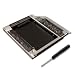 New 2. Festplatte / SSD Bay Caddy SATA zu SATA f�r Laptop / MacBook - 9,5 mm - Erweitern Sie Ihre Speicherkapazit�t!
