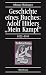 Geschichte eines Buches: Adolf Hitlers