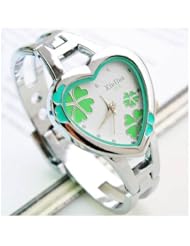 New Elegent fashion flowers ladys womens bracelet watches wrist bangle watch WP@TLJ148464G
