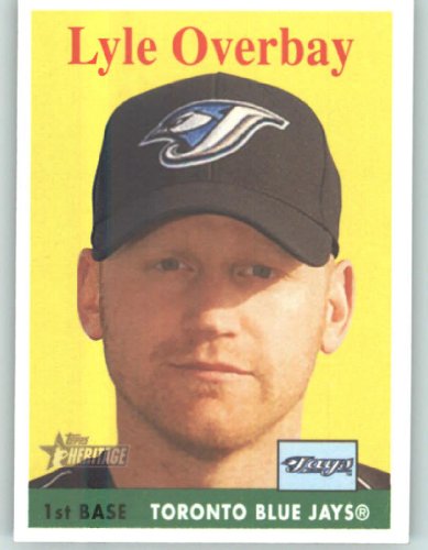 2007 Topps Heritage #233 Lyle Overbay - Toronto Blue Jays (Baseball Cards)