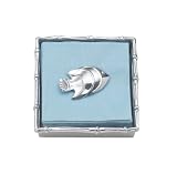Mariposa Bamboo Napkin Holder Tropical Fish Weight