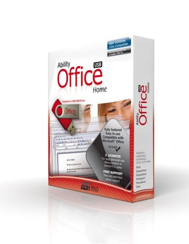 Ability Office V5 Home Edition – Retail Box (1Gb USB stick) (PC)