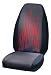 Red Tipped Flames Universal-Fit Bucket Seat Cover