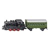 Siku 1657 - Locomotora de vapor miniatura con vag�n de pasajeros (escala 1:120)
