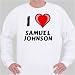 I Love Samuel Johnson Sweatshirt