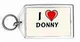 I Love Donny Keychain