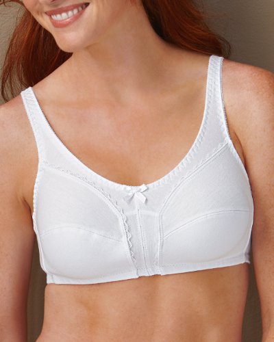 National Breathable Cotton Bra - Front Closure