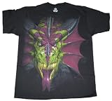 Lair of Shadows Dragon T-Shirt by Liquid Blue 100% Cotton Teens & Adults Shirt