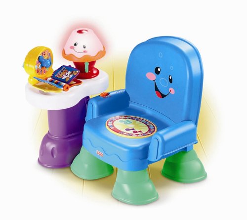 Childrens Toyshop  Third Party New : Fisher Price Musical Learning Chair with Activity Table