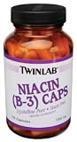 TwinLab - Niacin (B-3) Caps, 1000 mg, 100 capsules