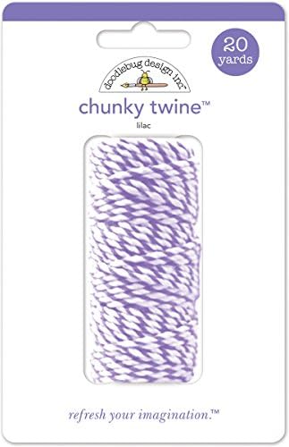 DOODLEBUG Chunky Lilac Twine
