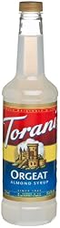 Torani Syrup, Orgeat (Almond), 25.4-Ounce Bottles (Pack of 3)