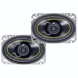 Kicker 07DS460 4-Inch X 6-Inch Coax Speakers (Pair)
