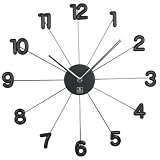 CUPECOY DESIGN Metal Spike Wall Clock