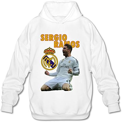 KATOA Men's Sergio Ramos Real Madrid CF Sweatshirt Hoodie