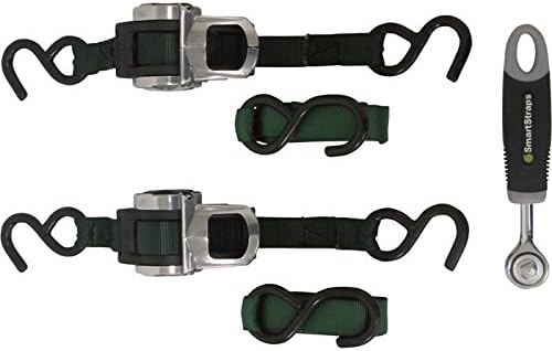 RetractX Tie-Down Straps - 2-Pk., 6 Ft. L x 1 In. W, Model# 638