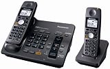 Panasonic KX-TG6072B 5.8 GHz Expandable Digital Cordless Answering System with 2 Handsets