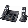 Panasonic KX-TG6072B 5.8 GHz Expandable Digital Cordless Answering System with 2 Handsets