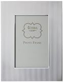Vertical Lines Silverplate 4x6 Picture Photo Frame