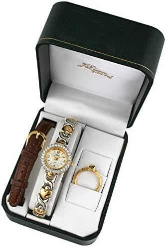 Pierre Jacquard Two-Tone Strap and Bezel Interchangable Set #PJ-SB2